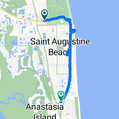 A1A Beach Blvd, St. Augustine to St. Augustine Beach