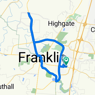 1113 Murfreesboro Rd, Franklin to 407 Williamson Square, Franklin