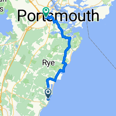 88 Ocean Blvd, North Hampton to 35 Hodgdon Way, Portsmouth