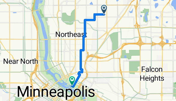 2701–2799 34th Ave NE, St. Anthony to 501 SE Main St, Minneapolis