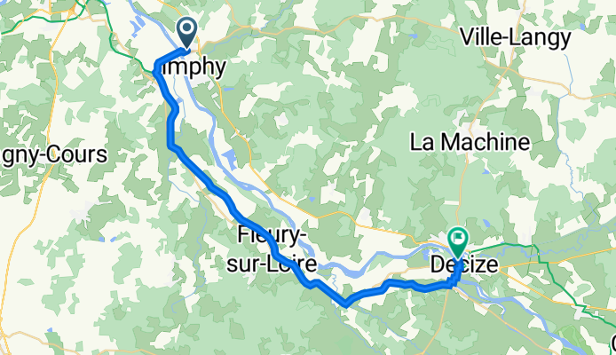 22 Rue Édouard Vaillant, Imphy à 7–11 Levée de Loire, Decize