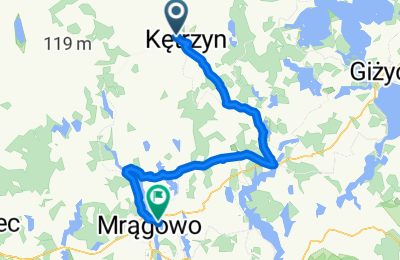 Route in der Bikemap App öffnen