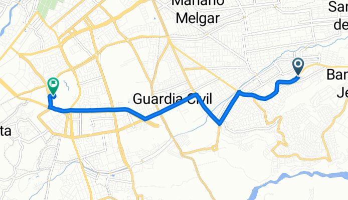 Avenida Jesús, Paucarpata to HFH7+39, José Luis Bustamante