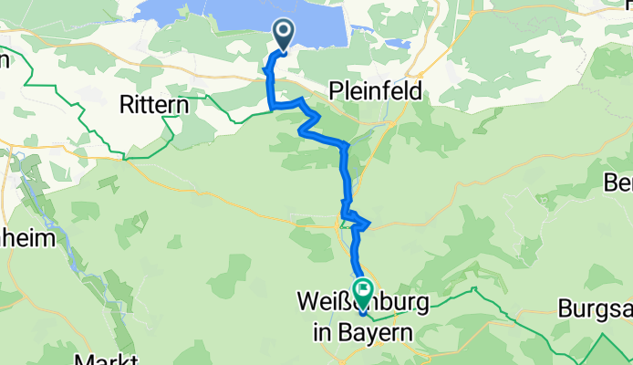 Bergweg 2A, Pleinfeld nach Weißenburg in Bayern