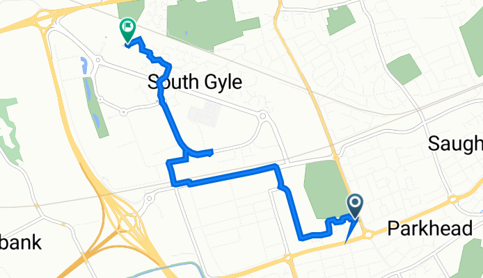 3 Broomview Path, Edinburgh to 343–349 Gyle Ave, Edinburgh