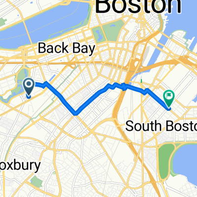 11–29 Forsyth St, Boston to 368 W Broadway, Boston