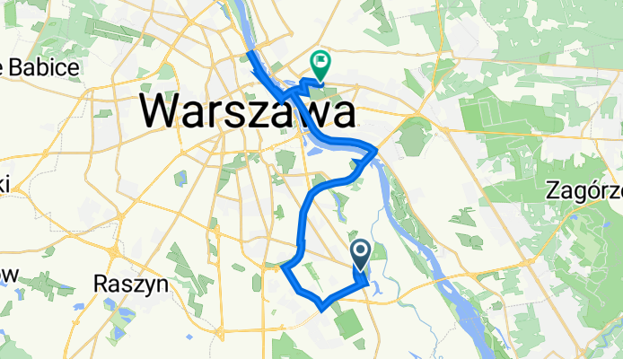 S Kostki Potockiego 10, Warszawa do Grochowska 341, Warszawa