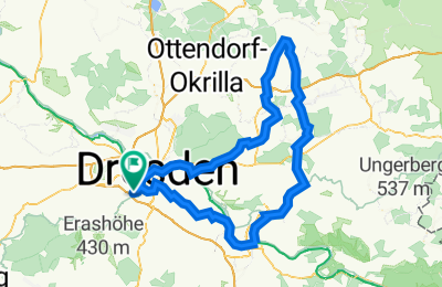 Route in der Bikemap App öffnen