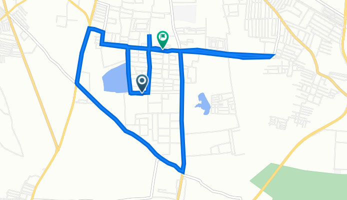 Mahilchi Nagar, Tirunelveli to B47, NGO A Colony Bus Stop Road, Tirunelveli