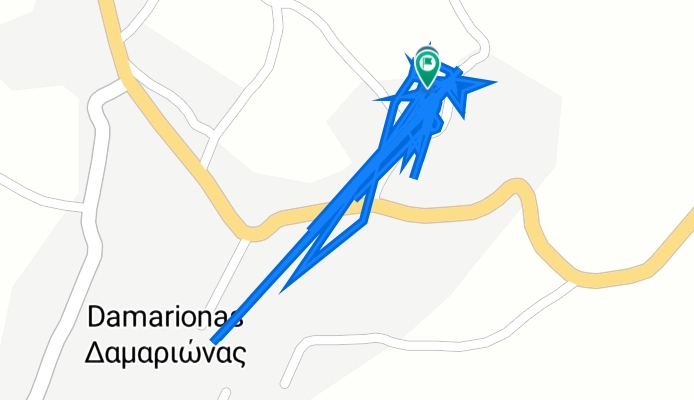 Επαρχιακή Οδός Δαμαριώνα-Δανακού, Νάξος to Επαρχιακή Οδός Δαμαριώνα-Δανακού, Νάξος