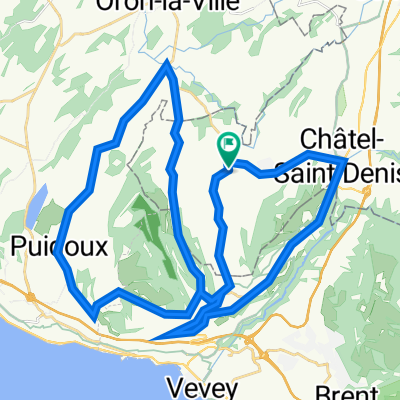 Route en Chemins 2, Bossonnens à Route en Chemins 2, Bossonnens