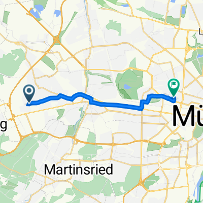 Ellis-Kaut-Straße, München nach Renatastraße 20B, München