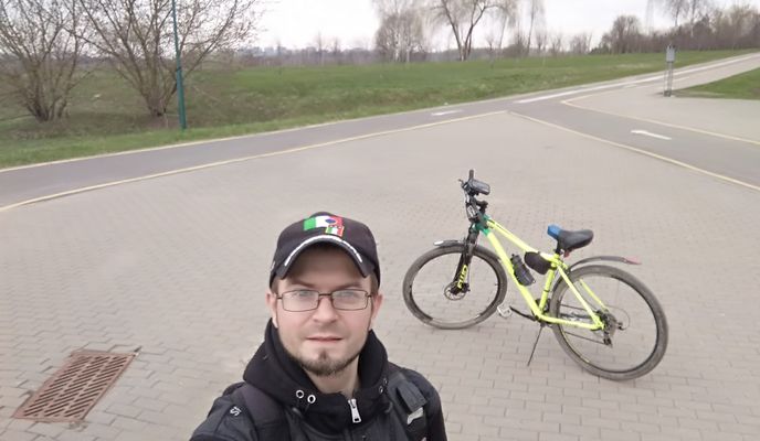 Foto 2 der Bikemap-Route "Выезд 23-11 (100+). Сосны, новый мост, Ельница, Королищевичи, ГМВдорожка, Приморье, Большевик."