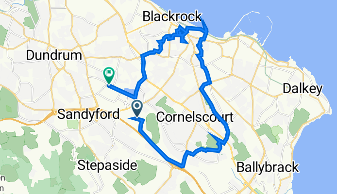 Carmanhall And Leopardstown, Dublin 18 до Block D South Central, Sandyford Industrial Estate, Carmanhall Road, Dublin 18