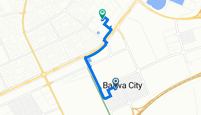 Bus Stop 56681, Doha to safari mall, الدوحة