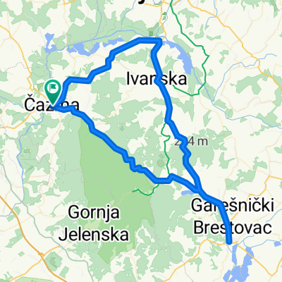 Čazma - Narta - Garešnica - Čazma