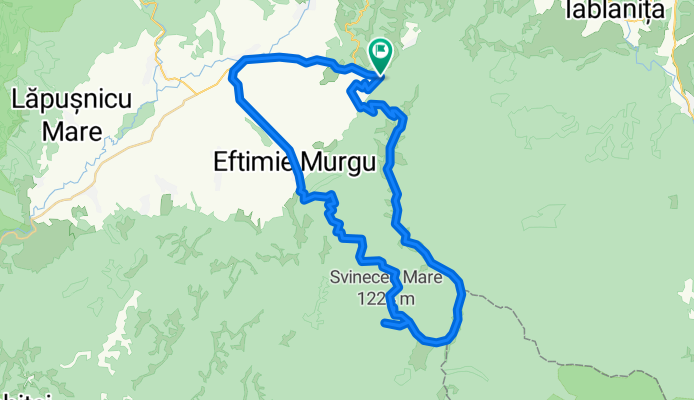 La Scoc - Pregheda - Svinecea Mare - Rudaria Mare - Eftimie Murgu 
