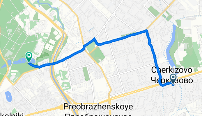 Recovered Route