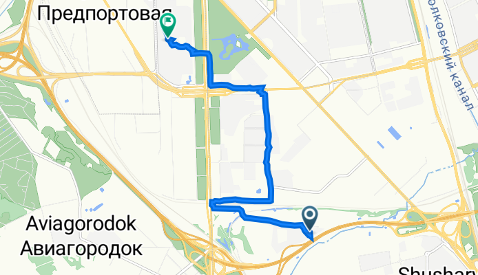 Великолукская улица, Санкт-Петербург до 5-й Предпортовый проезд, 8 к2, Санкт-Петербург