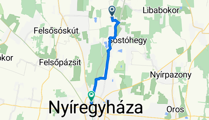 Recovered Route