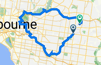Route in der Bikemap App öffnen