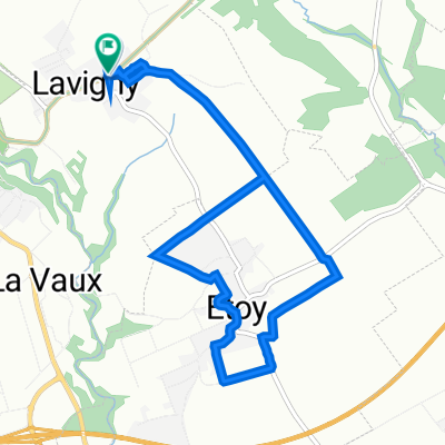 Route du Vignoble 34, Lavigny à Route du Vignoble 32, Lavigny