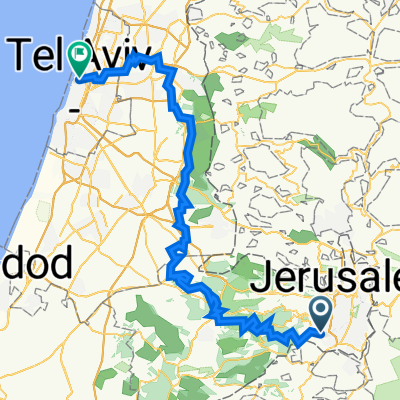 Derech Aharon Shulov 1, Jerusalem to Israel, Tel Aviv-Jaffa