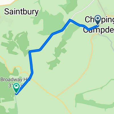 chipping campden to Broadway tower