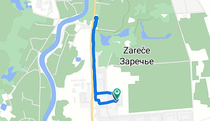 От Загородная улица 48, Санкт-Петербург до Загородная улица 48, Санкт-Петербург