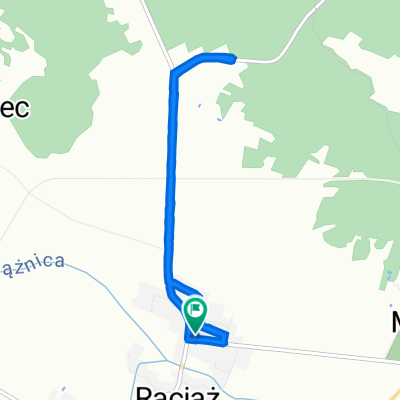 Zawoda 7, Raciąż do Zawoda 9, Raciąż