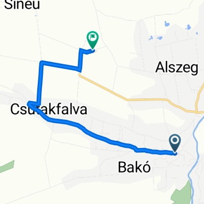 Strada Balás Gábor, Remetea to Remetea