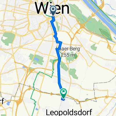 Hegelgasse 21, Vienna to Haydnstraße 115, Leopoldsdorf