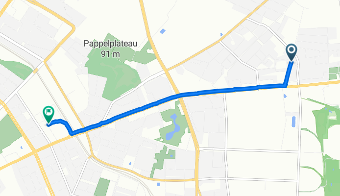 Genslerstraße 48, Berlin to Paul-Heyse-Straße 26, Berlin