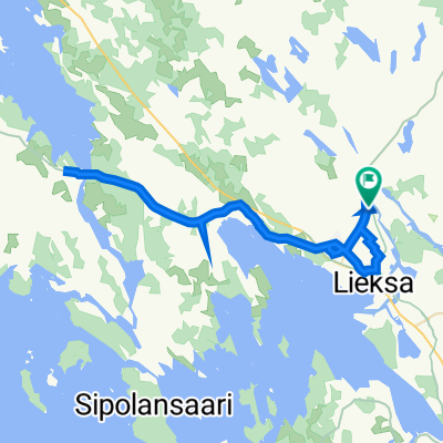 От Kainuuntie 97, Lieksa до Kainuuntie 97, Lieksa