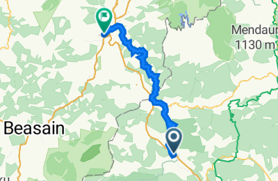 Route in der Bikemap App öffnen