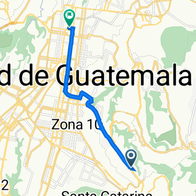 De HGP6+9X2, Ciudad de Guatemala a 6A Avenida 4-82, Ciudad de Guatemala