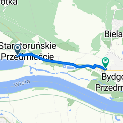 Droga Starotoruńska 3, Toruń do Władysława Broniewskiego, Toruń