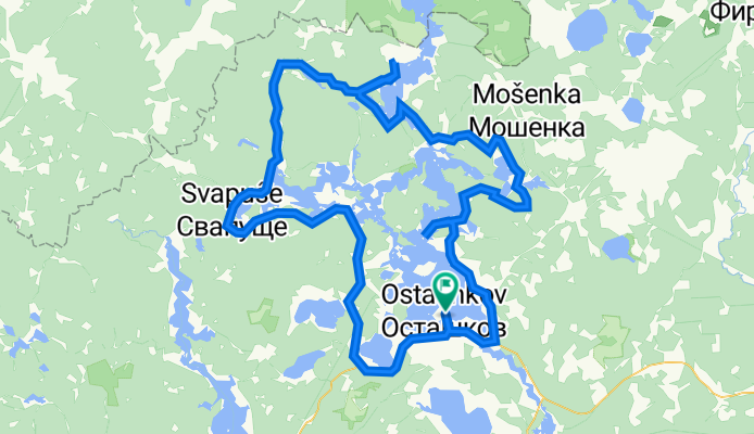 Селигер через базу отдыха