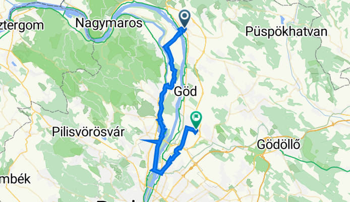 Vác-Szigetmonostor-Újpest-