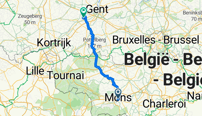 Rue de la Grande Triperie 18, Mons to Ooidonkdreef 9, Deinze