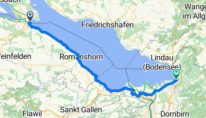 Hafenstraße 3, Konstanz nach Bregenz