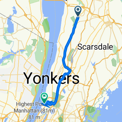 South County Trailway, Dobbs Ferry to Hudson Manor Terrace 3850