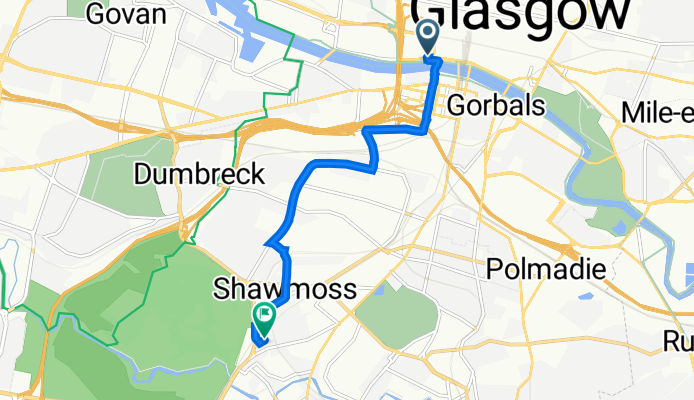 2–10 Brown St, Glasgow to 31 Ellangowan Road, Glasgow