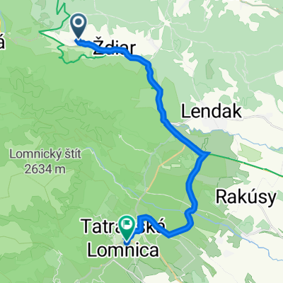 Ždiar do Vysoké Tatry