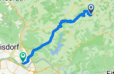 Route in der Bikemap App öffnen