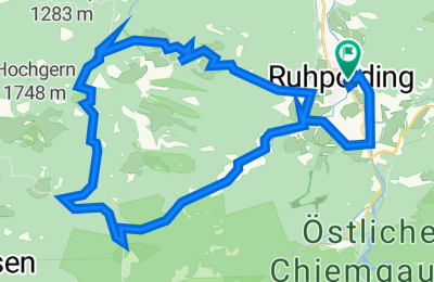 Route in der Bikemap App öffnen