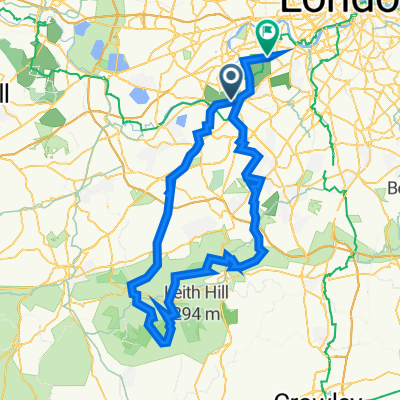 Richmond upon Thames, Kingston Upon Thames to Quietway 21, London
