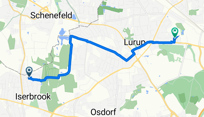 Holtbarg 19, Hamburg nach Ringeltaubenweg 10, Hamburg