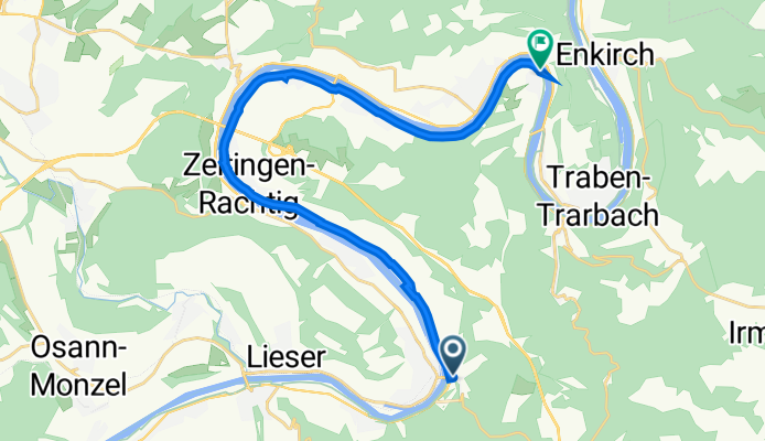 Markt 11, Bernkastel-Kues nach Fährstraße 2, Traben-Trarbach