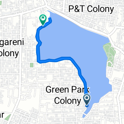 Green Park Colony, Saroornagar to 17-1-420/6, Saroornagar